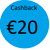 cashback €20